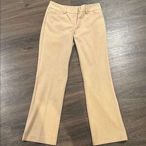 7th Avenue New York & Company Khaki Tan Trousers Dress Work Pants 4 Small